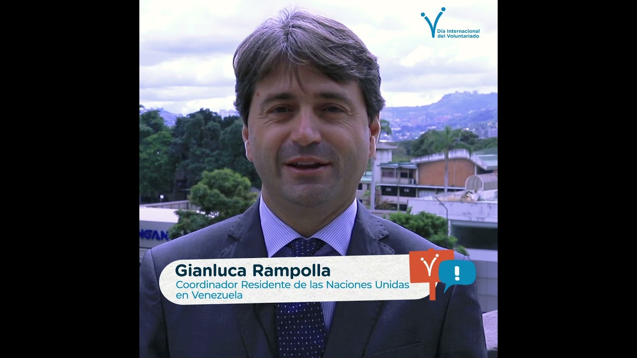 DIV 2021: Gianluca Rampolla - Coordinador Representante de la ONU en Venezuela