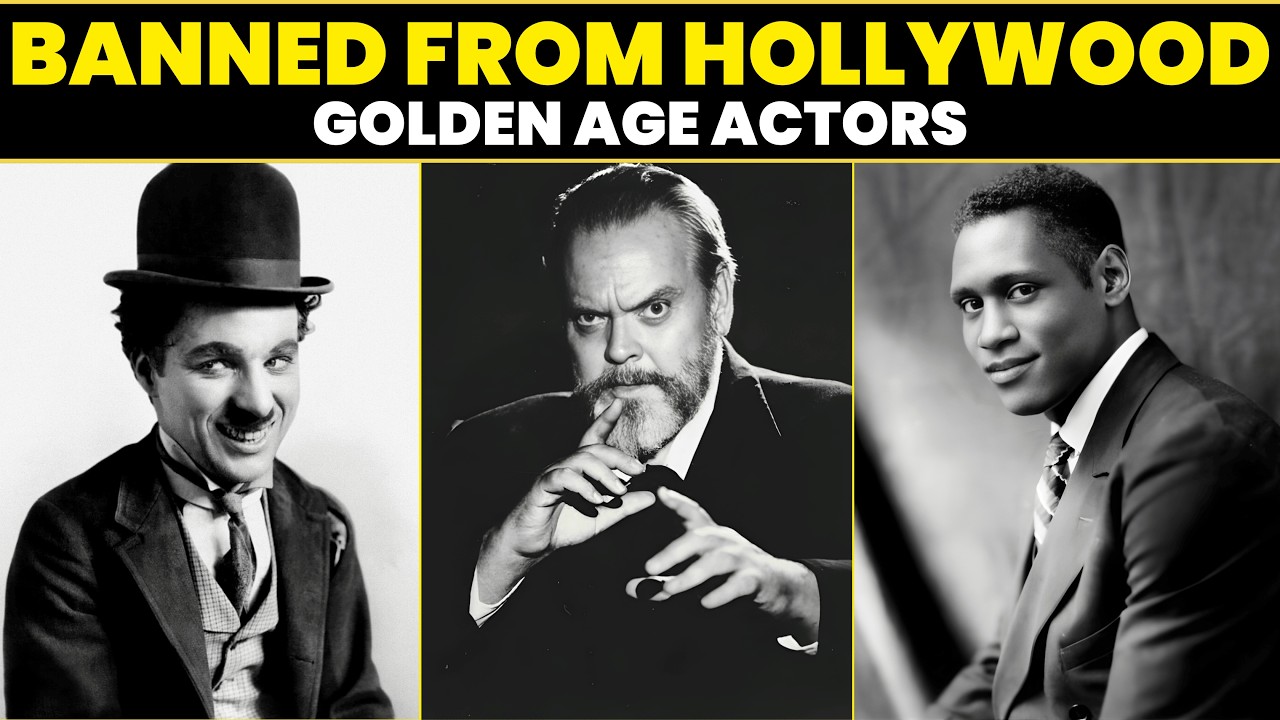 10 Classic Movie Stars Who Were Banned from Hollywood
