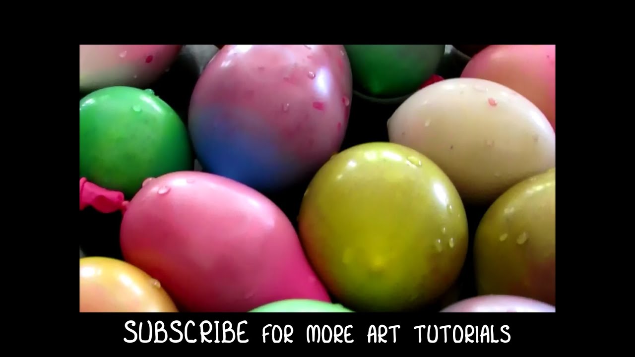 How to Fill Water Balloons with Paint (and how not to)