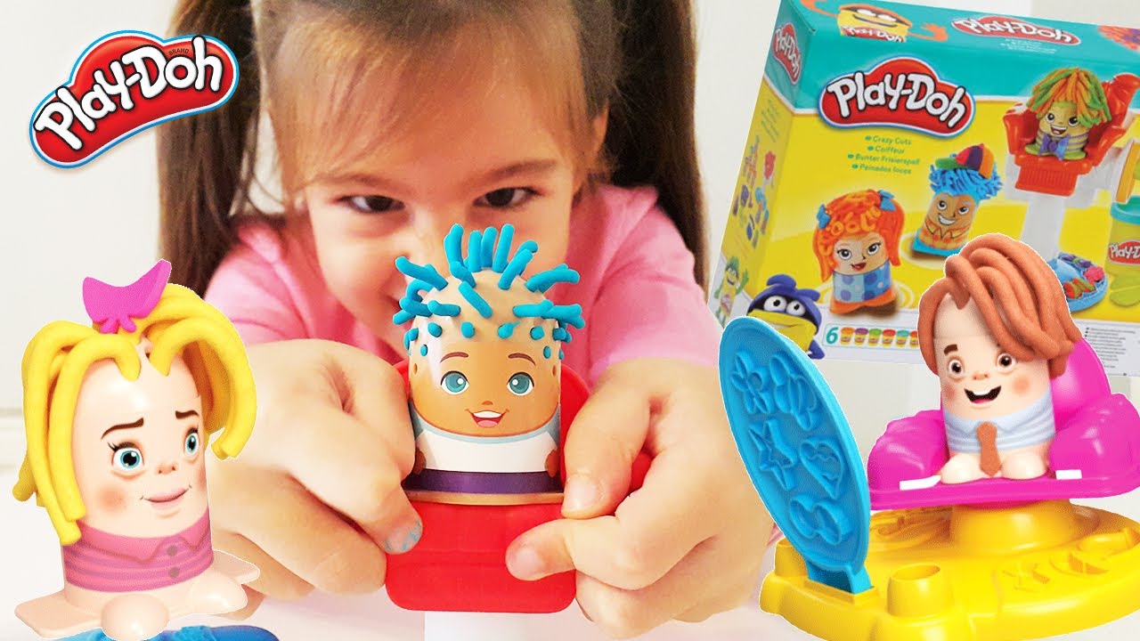 Elif Nil Kuaför Oldu, Kuaför Oyunu Oyun Hamuru Play Doh