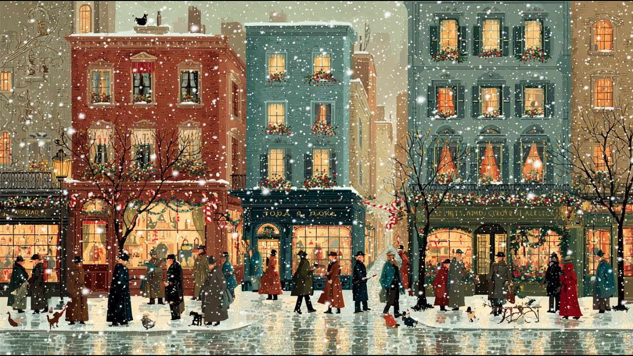 Vintage Holiday Vibes 🎄 Classic 1940s&ndash;1960s Christmas & Thanksgiving Music for Cozy Moments