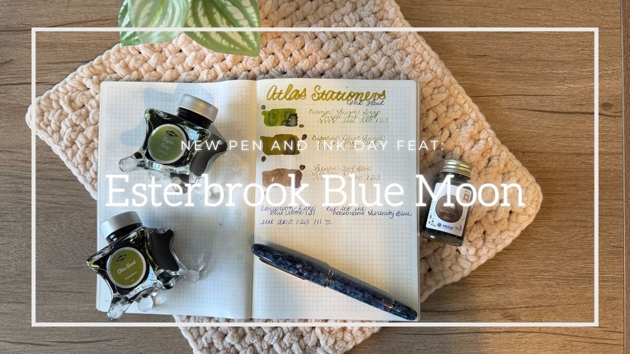 New Pen and Ink Day feat: Esterbrook Blue Moon