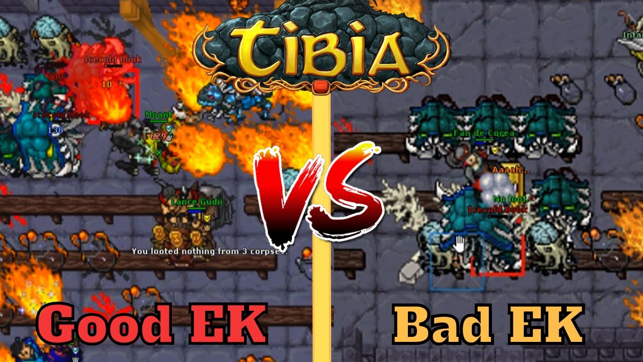 There are 2 Types of Knights [Tibia]