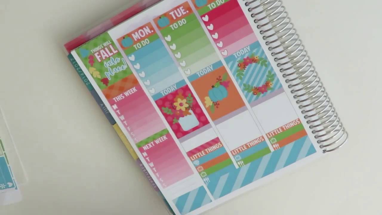 Plan With Me/ EC Vertical/ KPL Plans Fallin kit