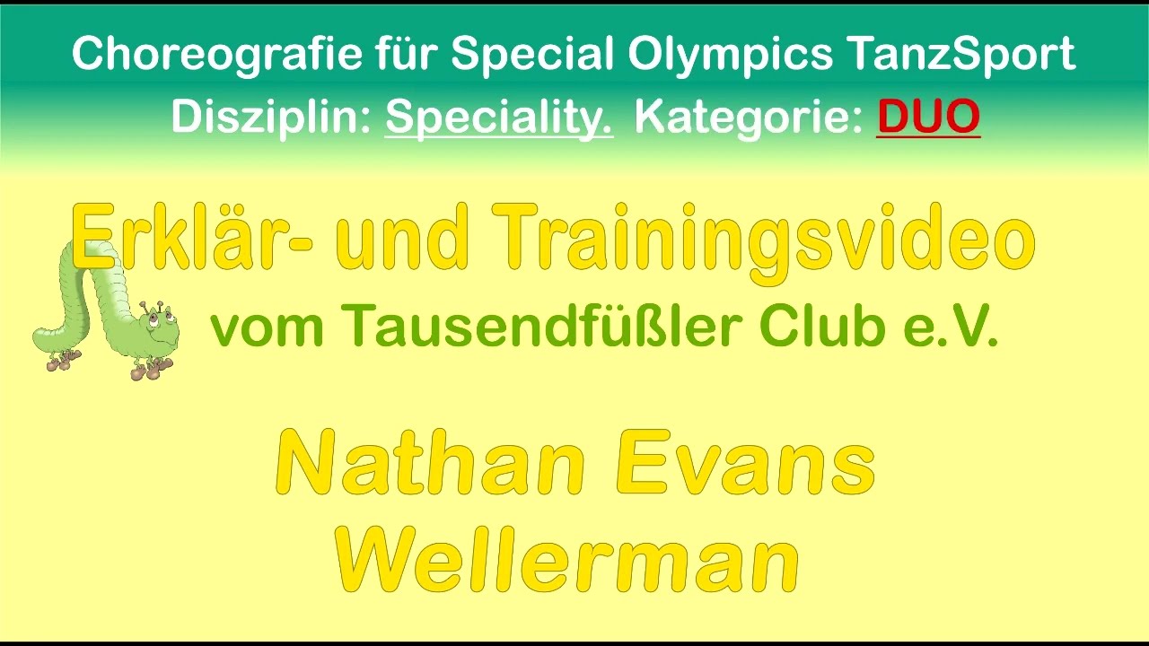 Tausendfüßler-Choreografie auf 
