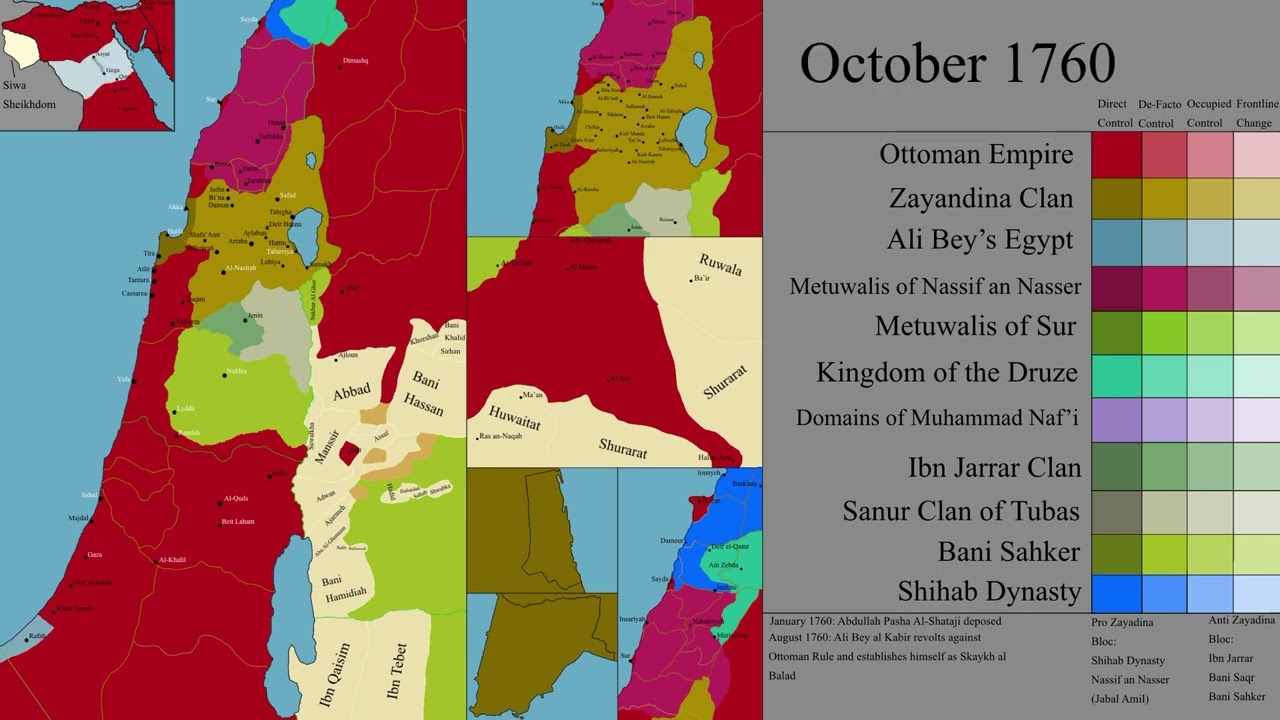 Zahir Al Umar and the Consolidation of 18th Century Palestine: Every Month (1721-1781)