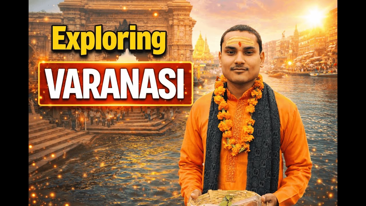 First Time Exploring Varanasi | India’s Oldest City Vlog .