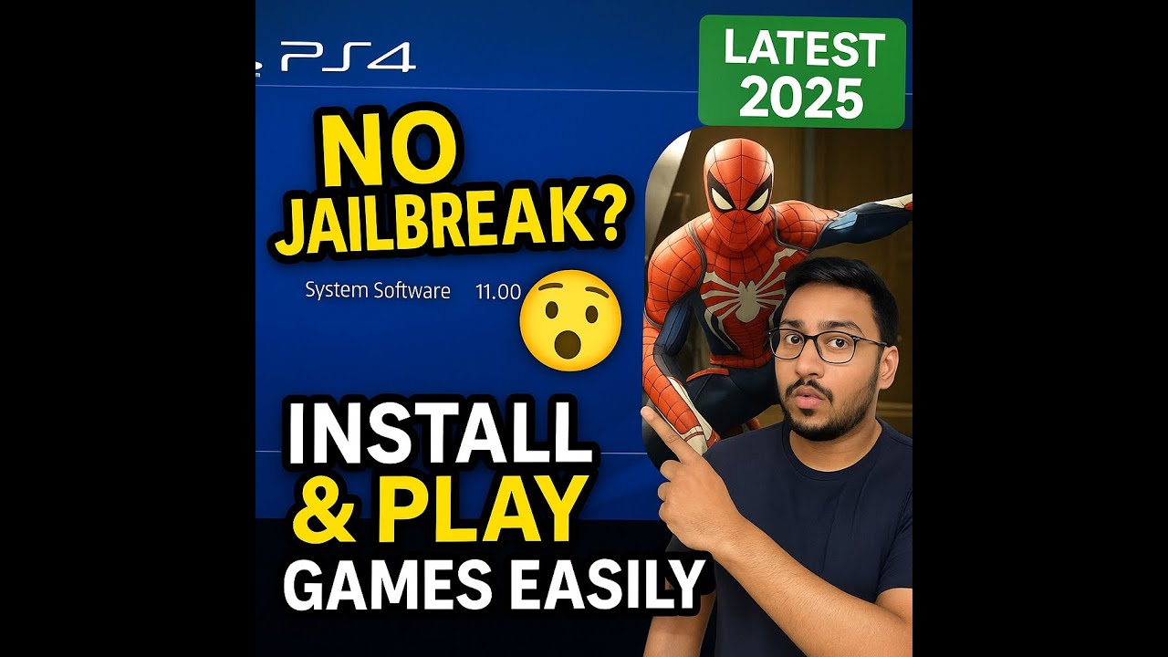 ✅ Install Games on Any PS4 Without Jailbreak! (Latest Firmware 11.0+)