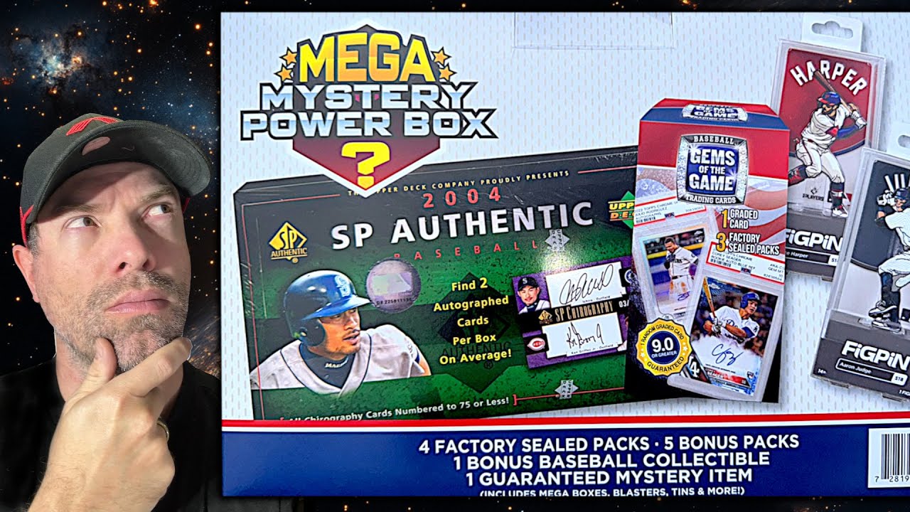 HUGE Mega Mystery Power Box...Is It Worth It? Baseball Cards