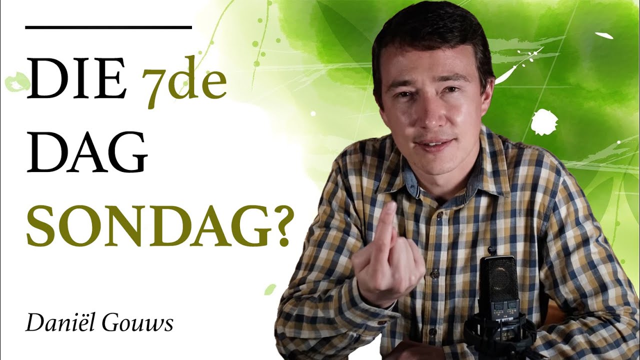 Die sabbatsrus van God. Daniël Gouws