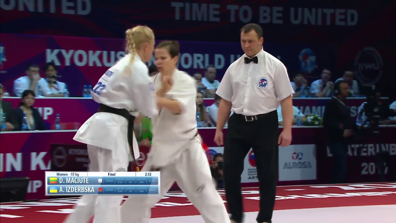 The 3rd KWUCHAMP 2017 Final Women -55Kg. Diana Maciute vs. Anna Izdebska