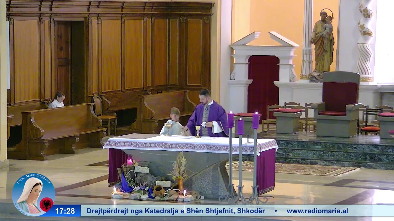 Mesha e shenjtë nga Katedralja e Shën Shtjefnit Shkodër