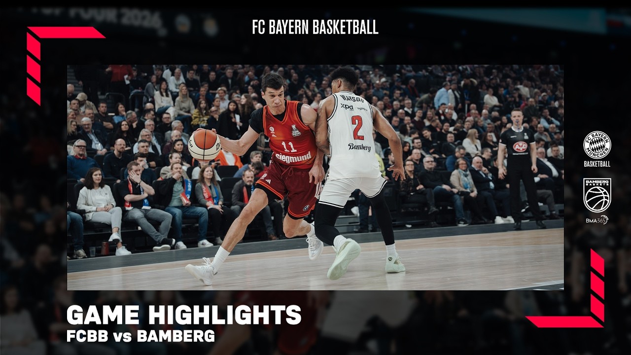 FC Bayern München Highlights | FCBB - Bamberg 97:103 n.V. | Pokal-Halbfinale