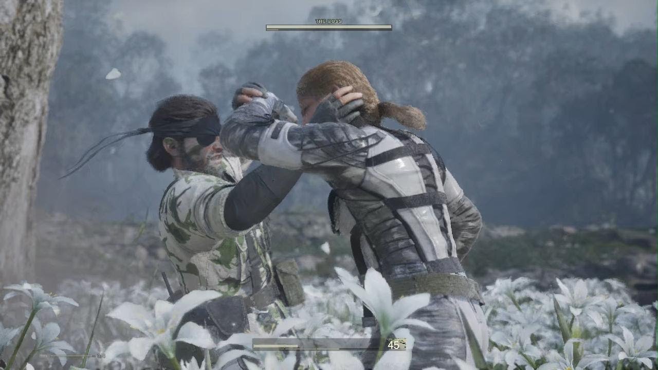 The Boss CQC Only (No Damage) Extreme Difficulty | Metal Gear Solid Delta: Snake Eater