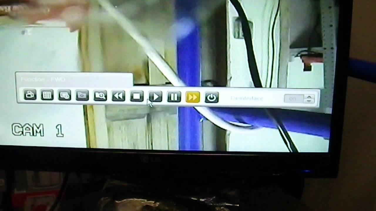 how to use webgate dvr on screen display