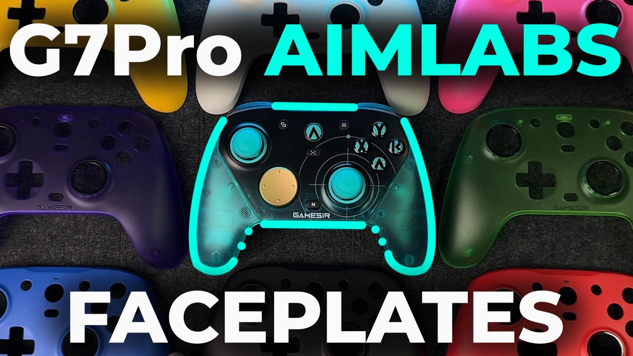 Поймайте их всех! Демонстрация AIMLABS G7Pro с лицевыми панелями G7.