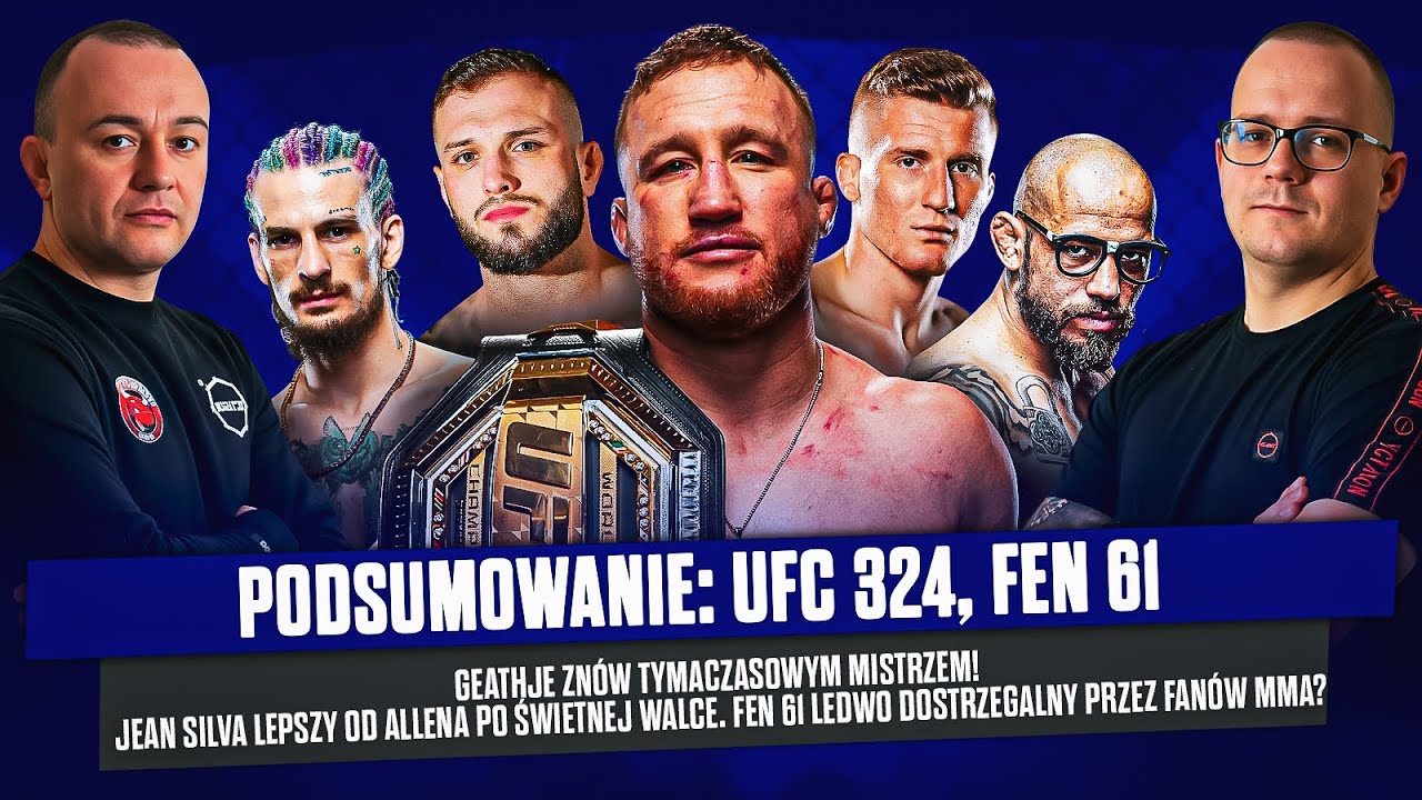 Wróciło UFC! Gaethje z pasem, Pimblett rozbity a Goddard do zwolnienia. Podsumowanie UFC 324 i FEN