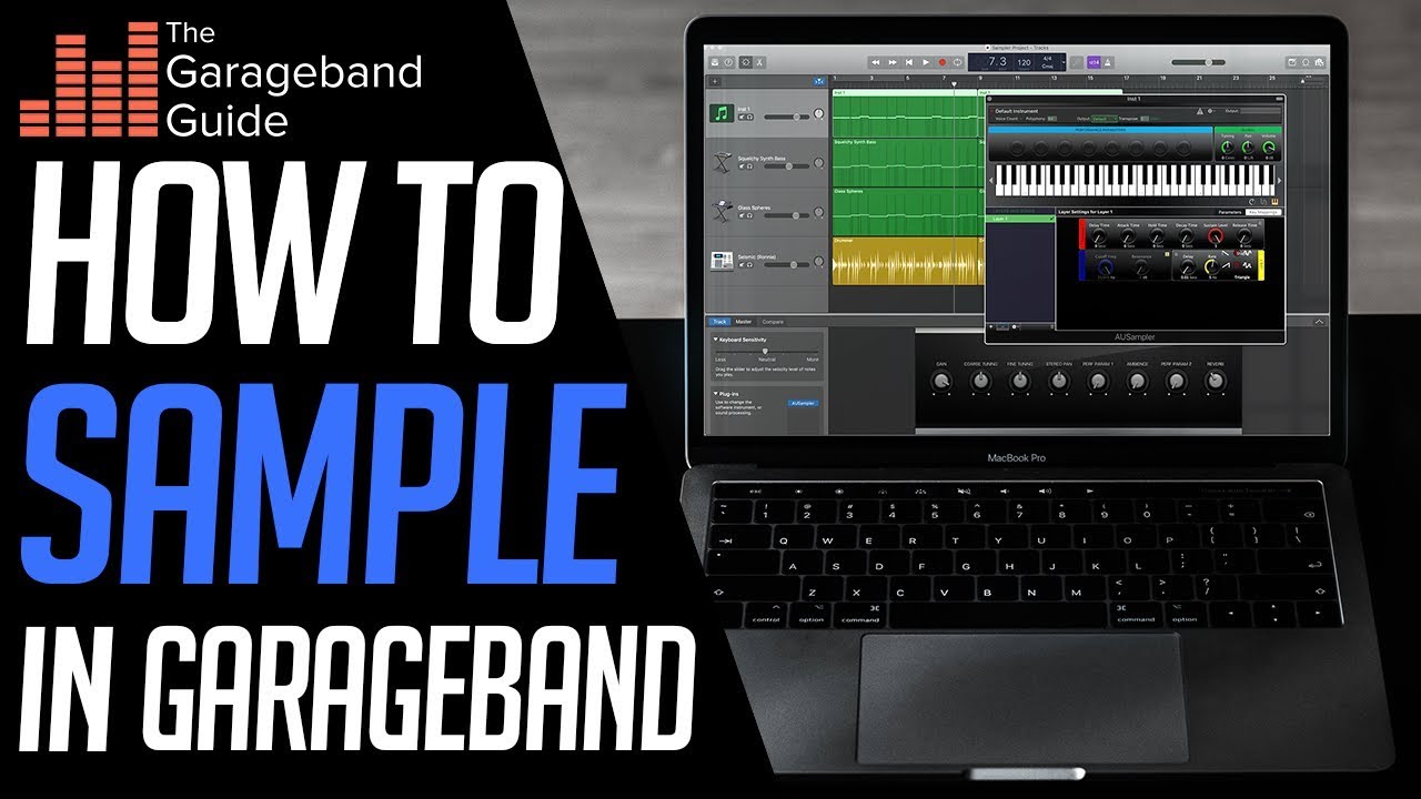 Как сэмплировать в GarageBand