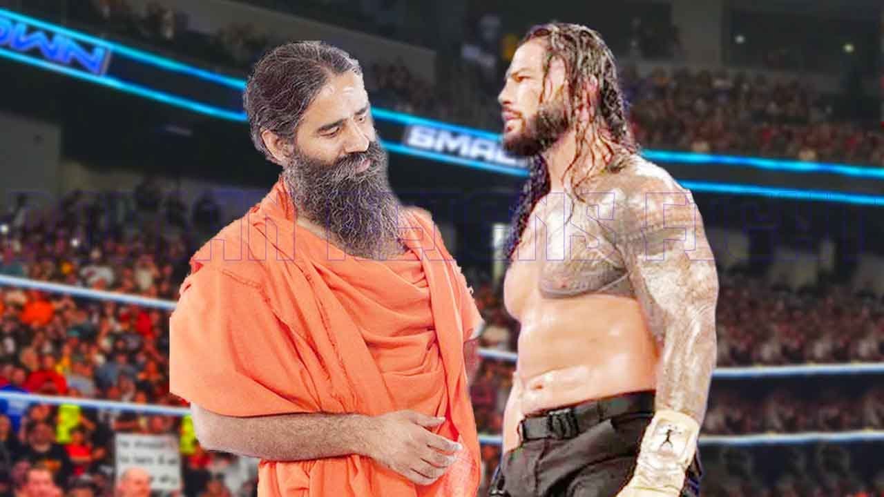 Роман Рейнс против Бабы Рамдева Smackdown Match
