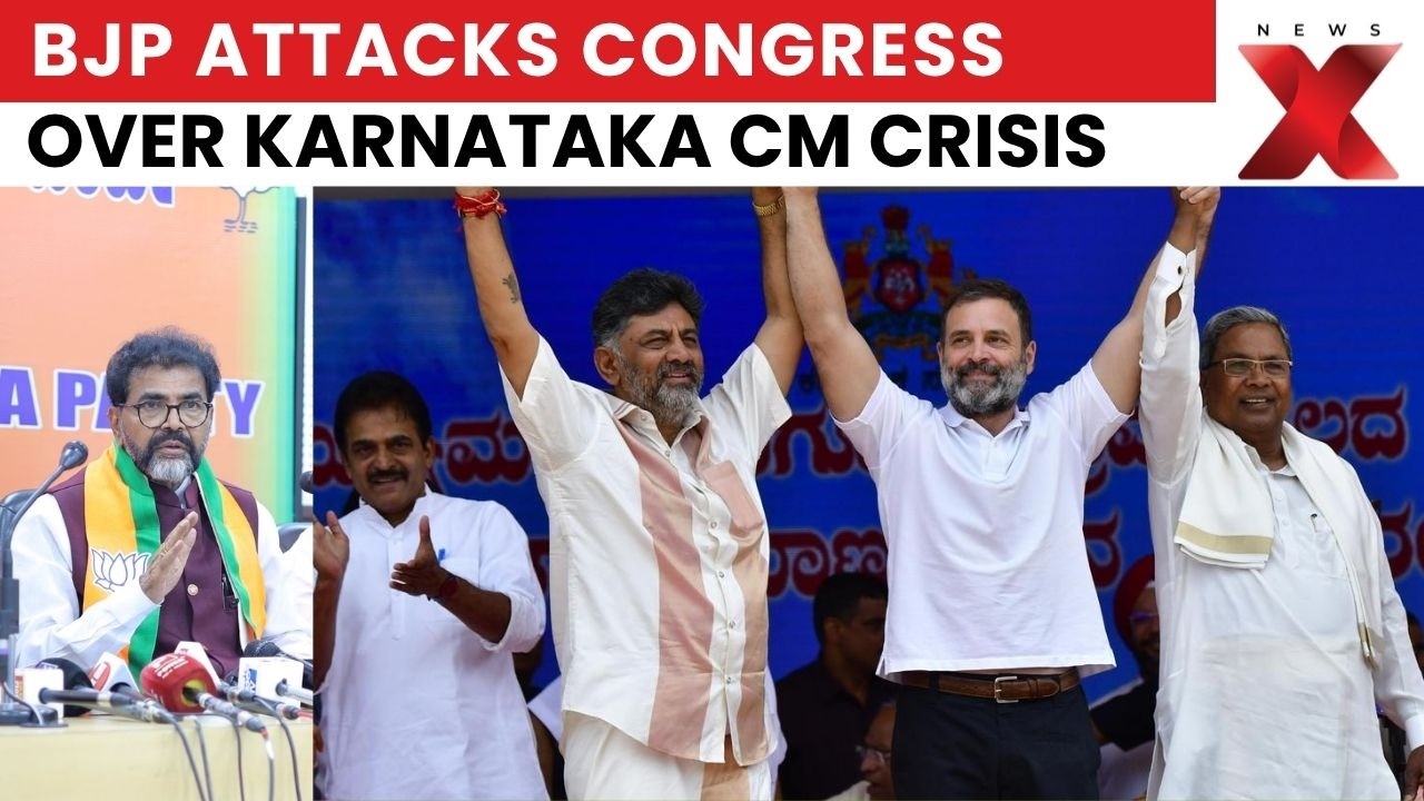 BJP MP Blames Congress High Command for Karnataka Leadership Crisis | News X