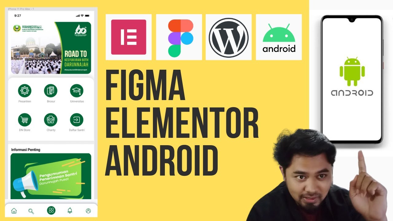 Cara Membuat Tampilan Aplikasi Android Dari Figma Ke Elementor