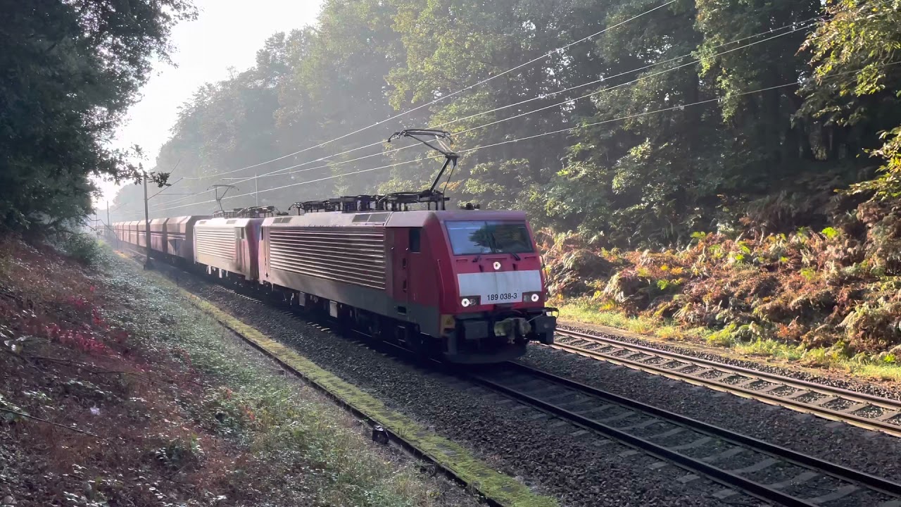 Prachtige goederentreinen in Venlo en Duisburg op 10-10-2021*4K-RAILFORCE69CARGO