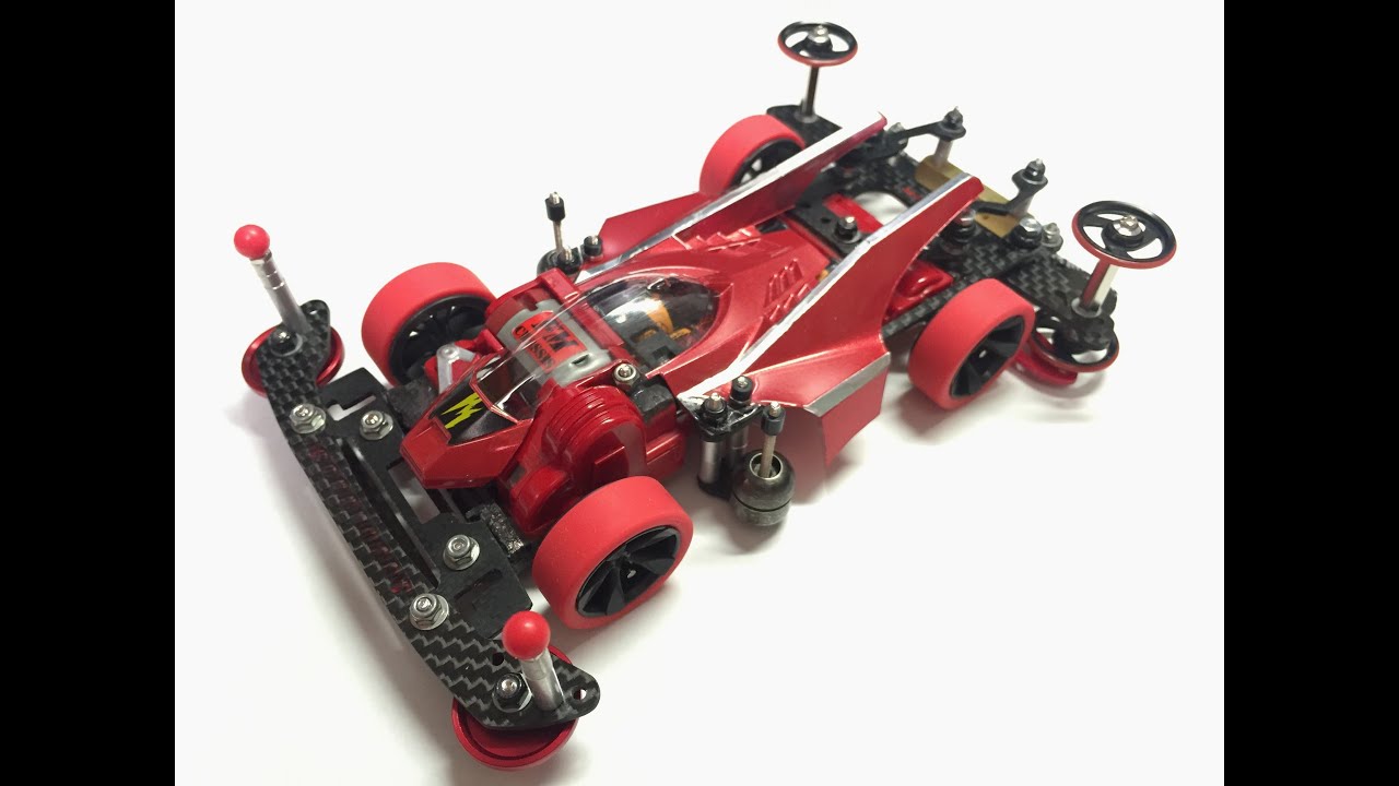 ミニ四駆 紹介 FMシャーシ ヒクオ サンダーショットMk.II Tamiya Mini4WD THUNDER SHOT Mk.II FM Chassis 旧FM