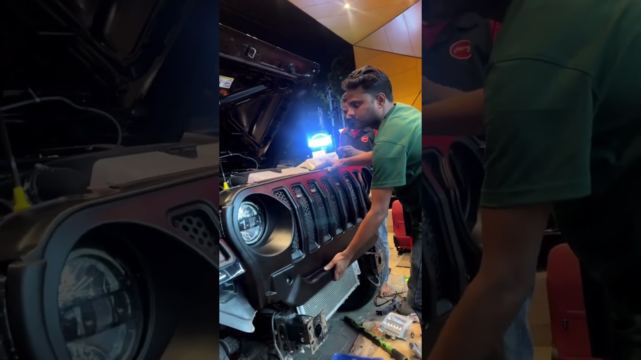 Mahindra Thar Modification | At #fasttrackscarcare | #tharlover | For More Details Call #7352525252