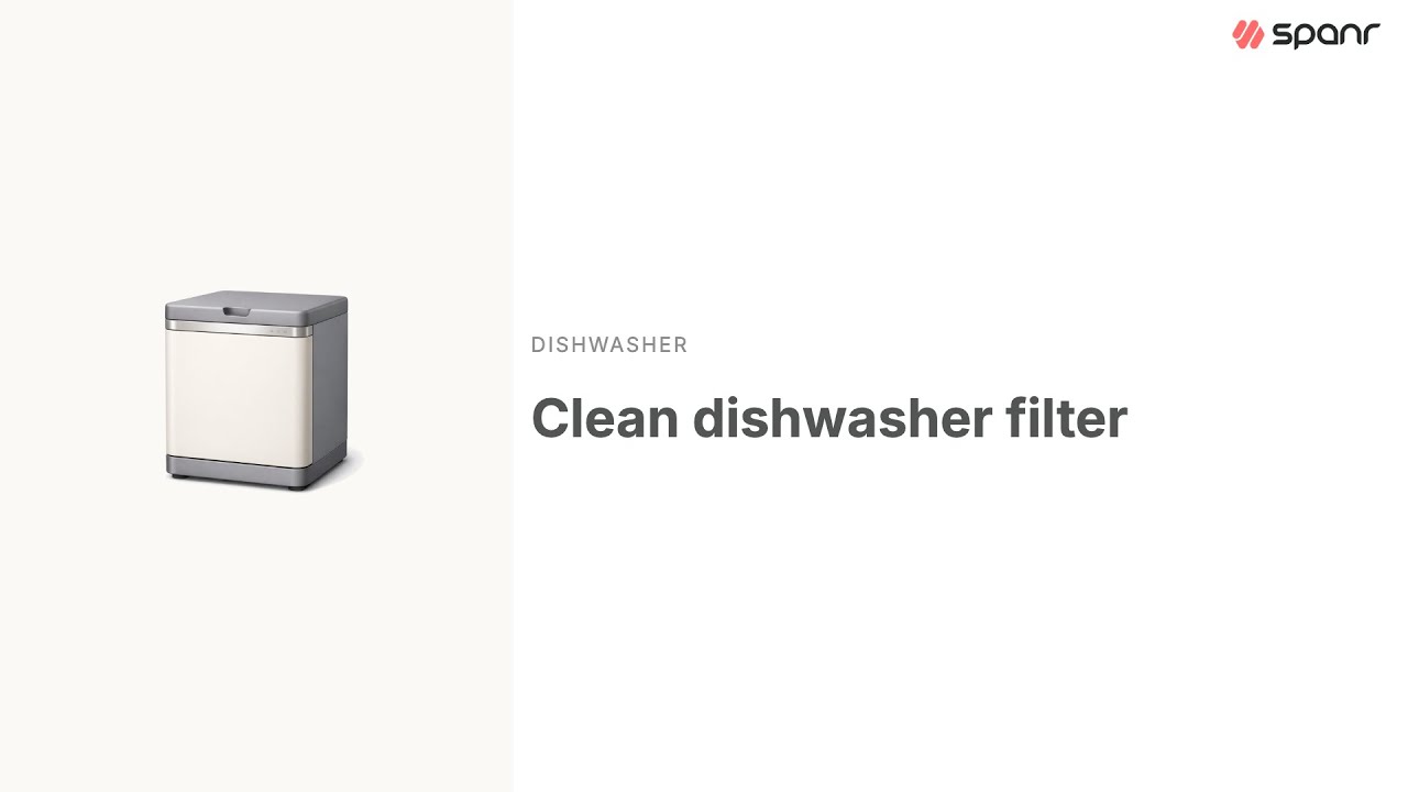 How to Clean a Dishwasher Filter: Quick & Easy Step-by-Step Guide