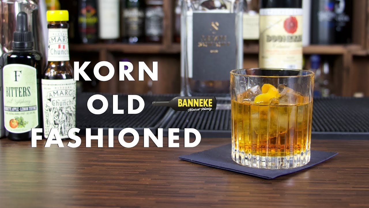 Korn Old Fashioned - Korn Drink selber mixen - Schüttelschule by Banneke