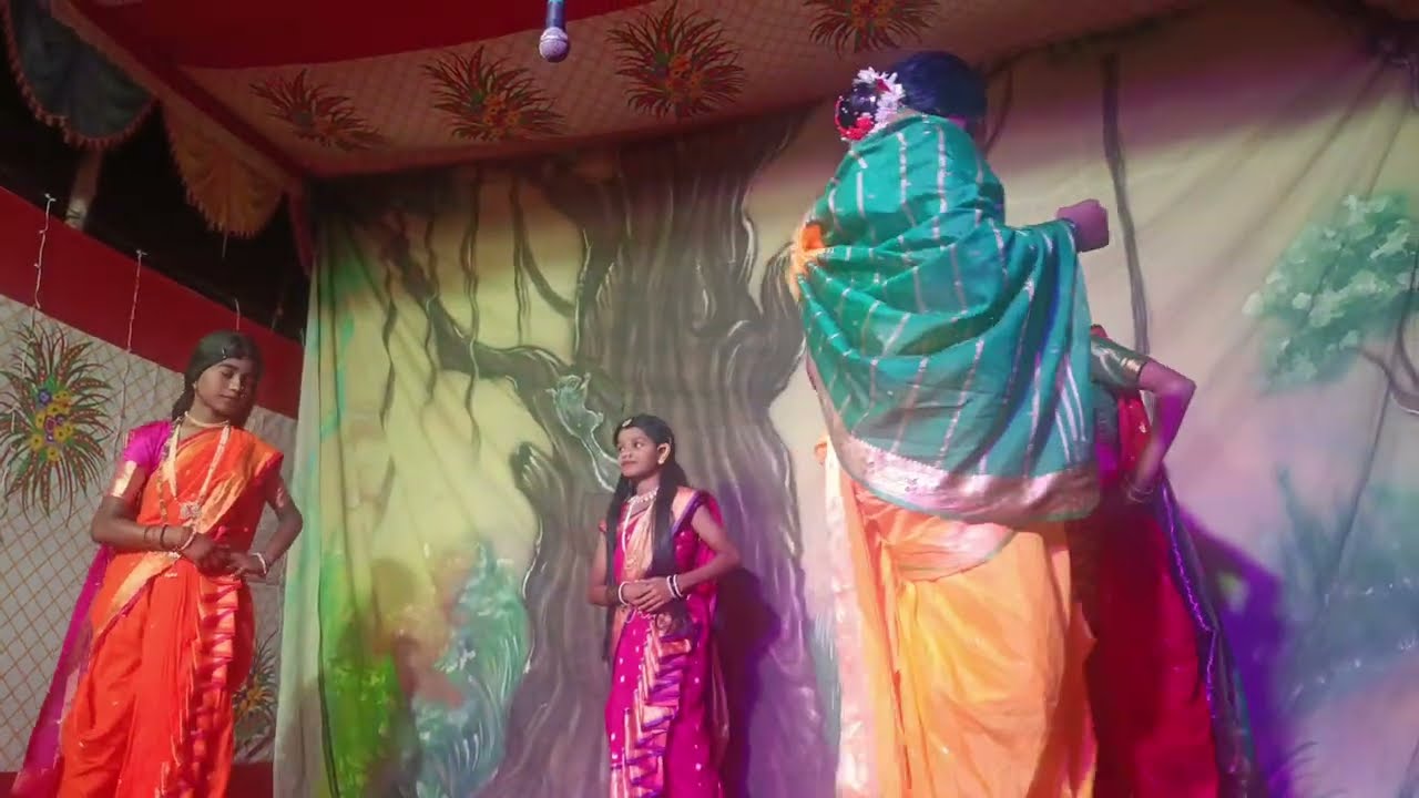 कडवई किंजळकर व धुळपवाडी नमन मंडळ..❤️..लहान मुलांनी केले उत्कृष्ट सादरीकरण...🕺❤️