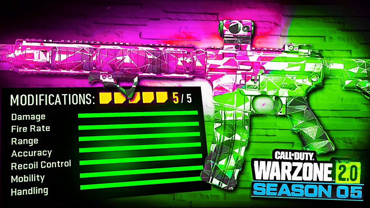 new M4 LOADOUT is *BROKEN* in WARZONE 2! 😍 (Best M4 Class Setup) - MW2