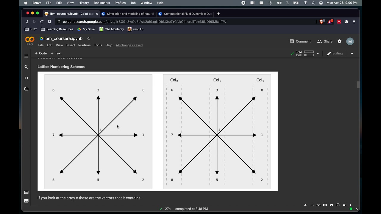 Python based Lattice Boltzmann Model on GPU
