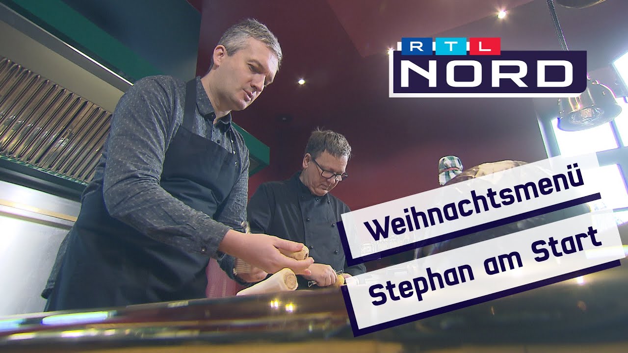 Stephan am Start: Einfaches und leckeres 3-Gänge-Weihnachtsmenü für die Feiertage