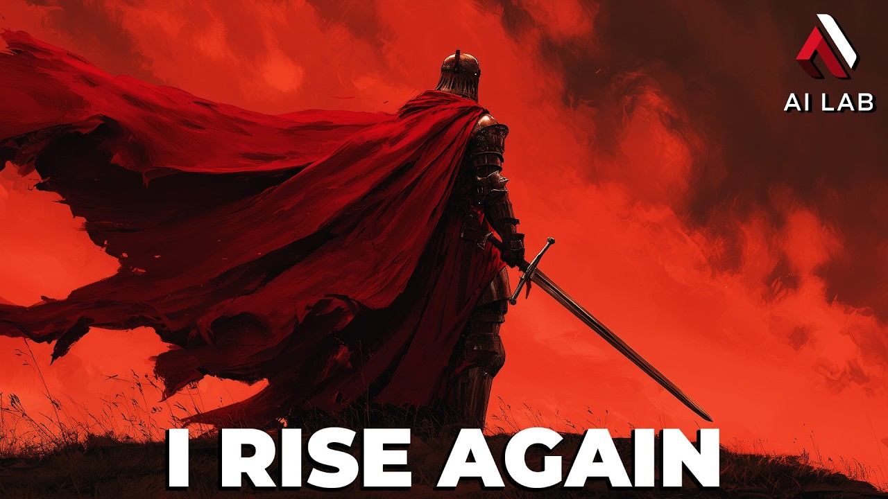 I Rise Again 🔥 | Epic Rock Song About Discipline, Pain & Strength | AI LAB