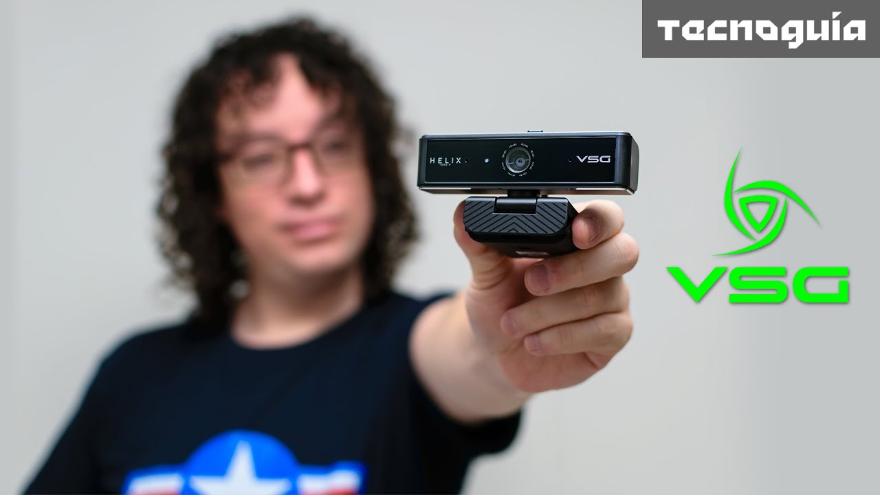 VSG Helix - Una webcam competitiva con gran calidad y precio 📸 - Unboxing, análisis y comparativa