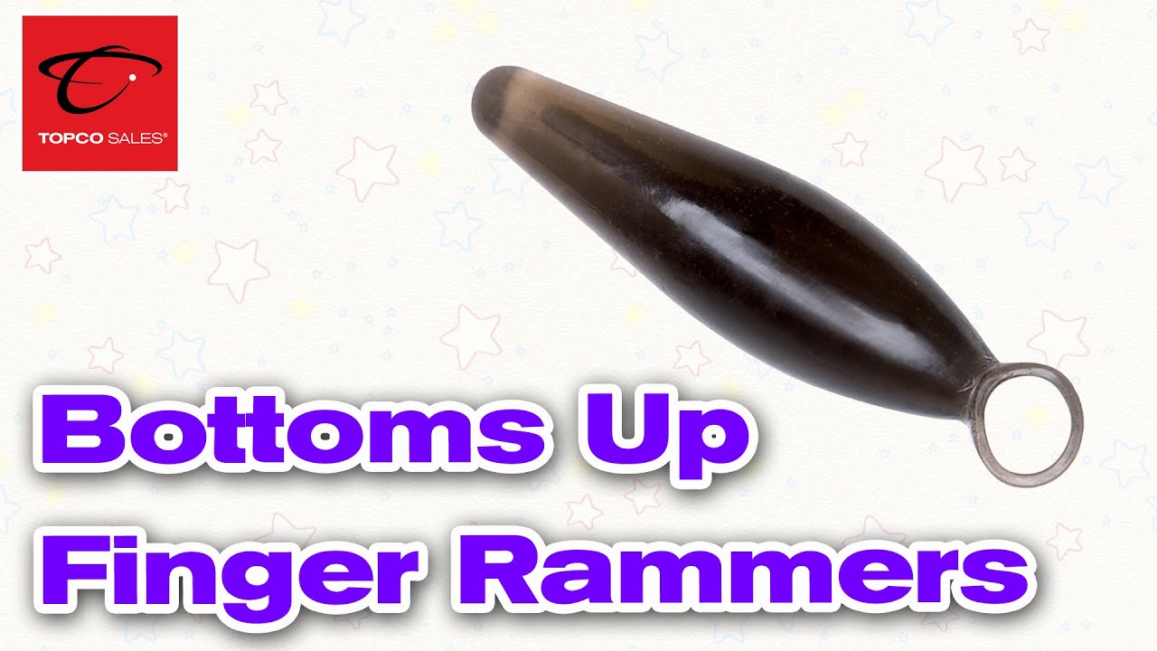 Анальная пробка с кольцом под палец Topco Sales Bottoms Up Finger Rammers | Секс-шоп Тойс Украина