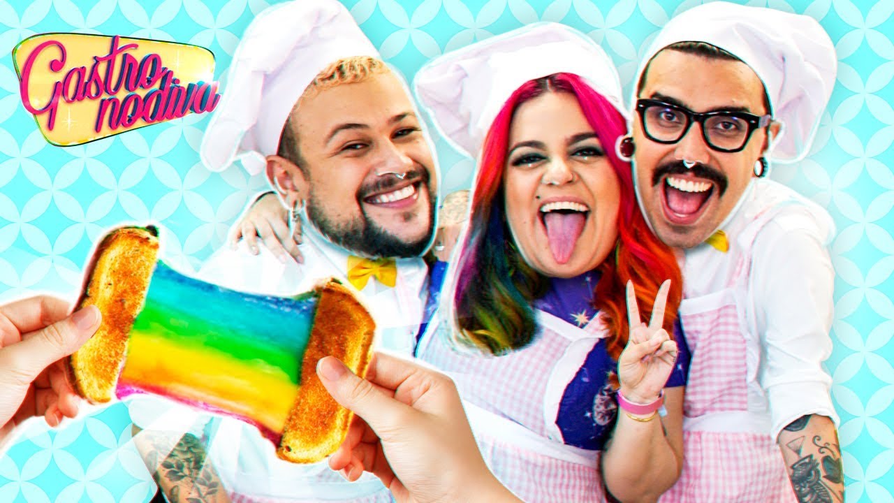 GASTRONODIVA - Queijo quente e COLORIDO da MAÍRA MEDEIROS