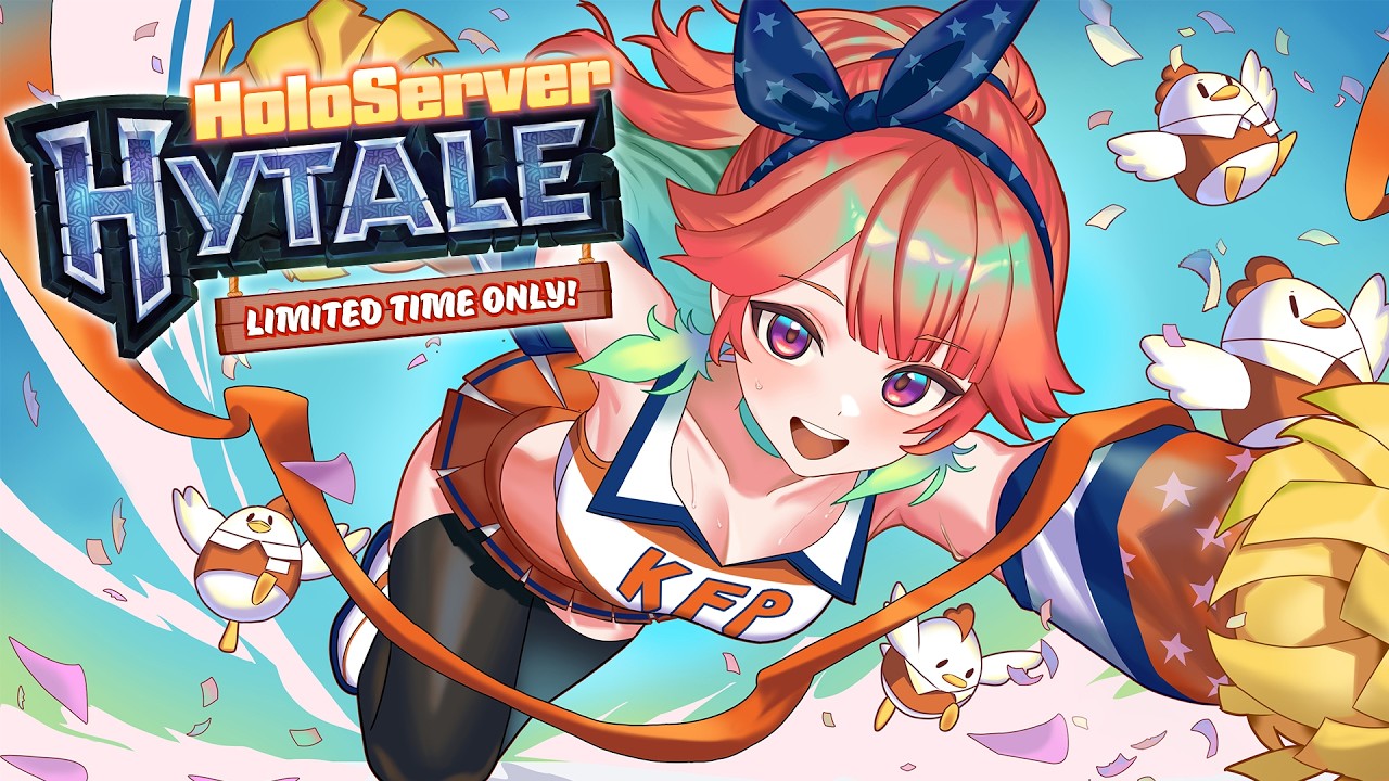 【HOLO EN/ID HYTALE】wawa temple hunt&build #kfp