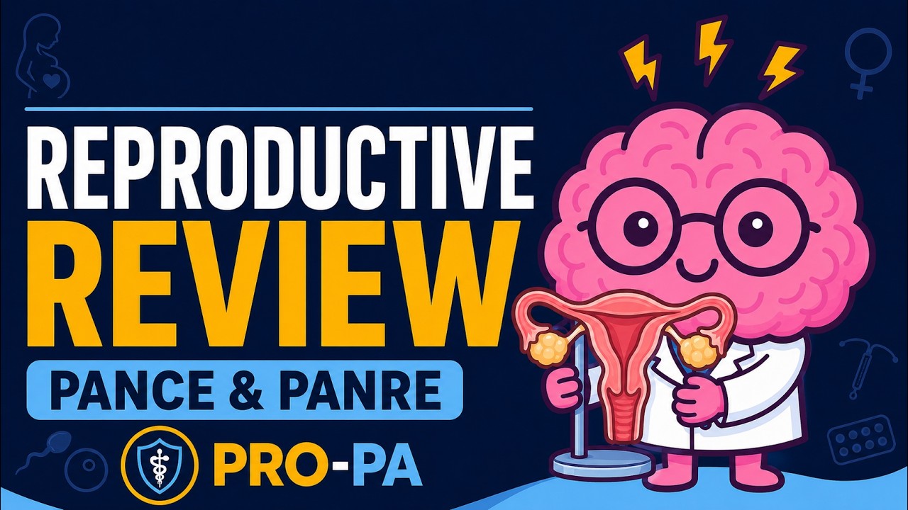 Reproductive PANCE & PANRE Review | High-Yield PA Board Prep