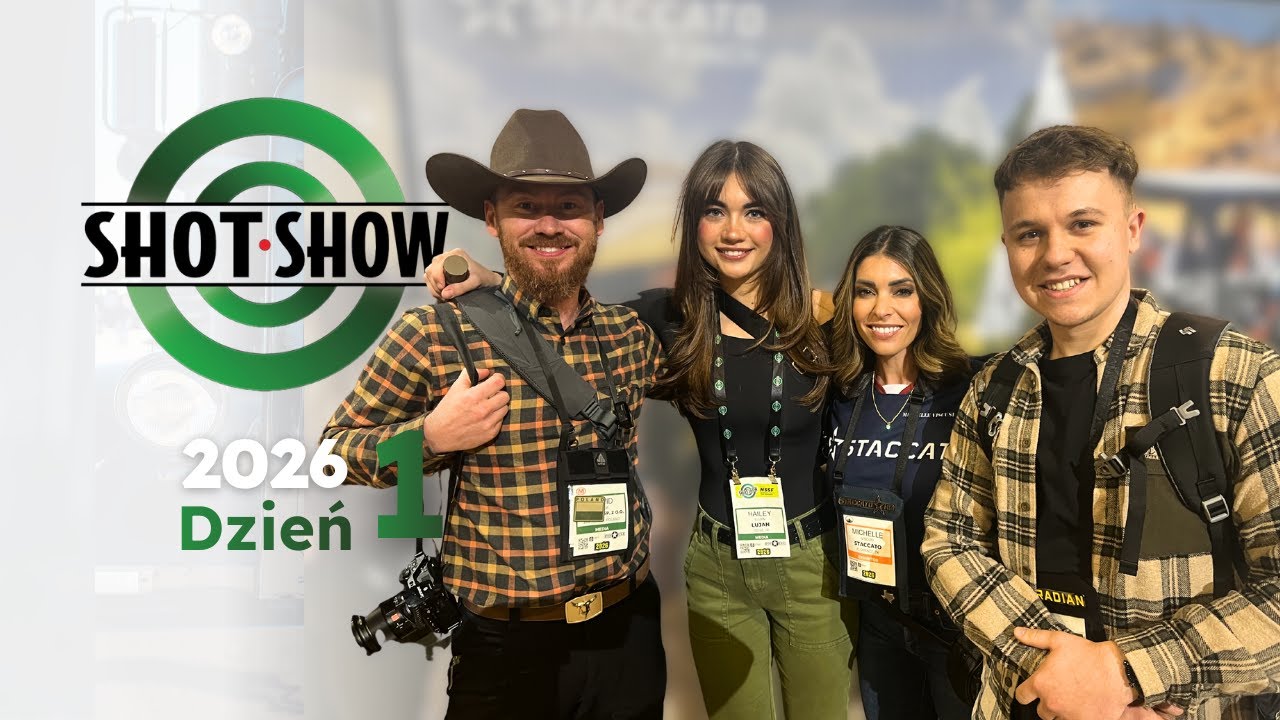 Shot Show 2026 Dzień 1. Ft @55 Grains @SzeryfUSA @MILIholicy @Lujan @Michelle Viscusi