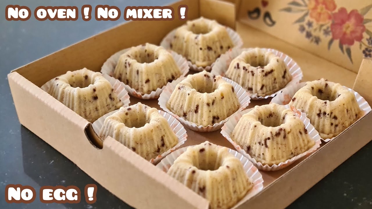Cuma diaduk! Kalau kamu punya satu pisang kematangan, buat cemilan enak ini. Tanpa oven, tanpa telur