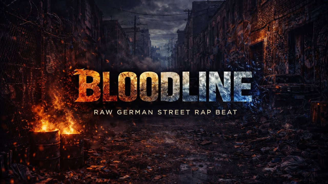 Dark Street Rap Beat 2026 - Raw Instrumental | Bloodline