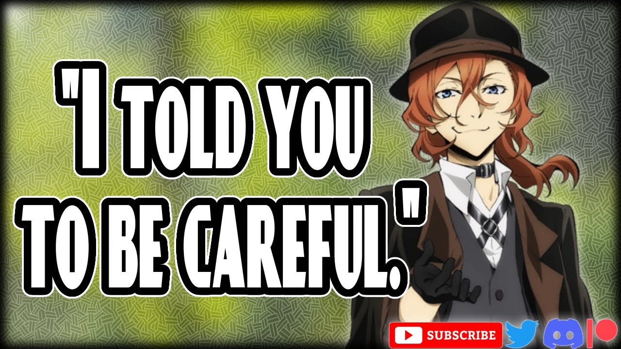 Первый поцелуй на задании - (Bungo Stray Dogs) - Chuuya - Anigomi Character Audio