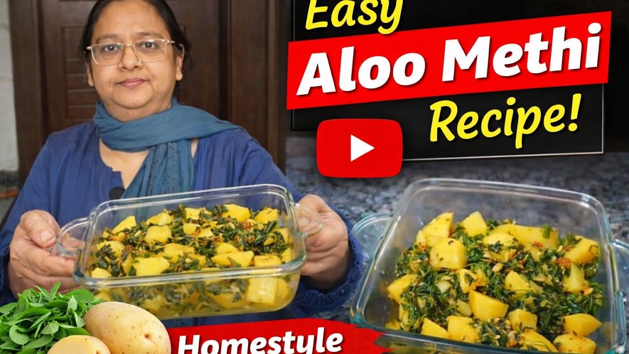 Aloo Methi Ki Sabzi | Everyday Comfort Food