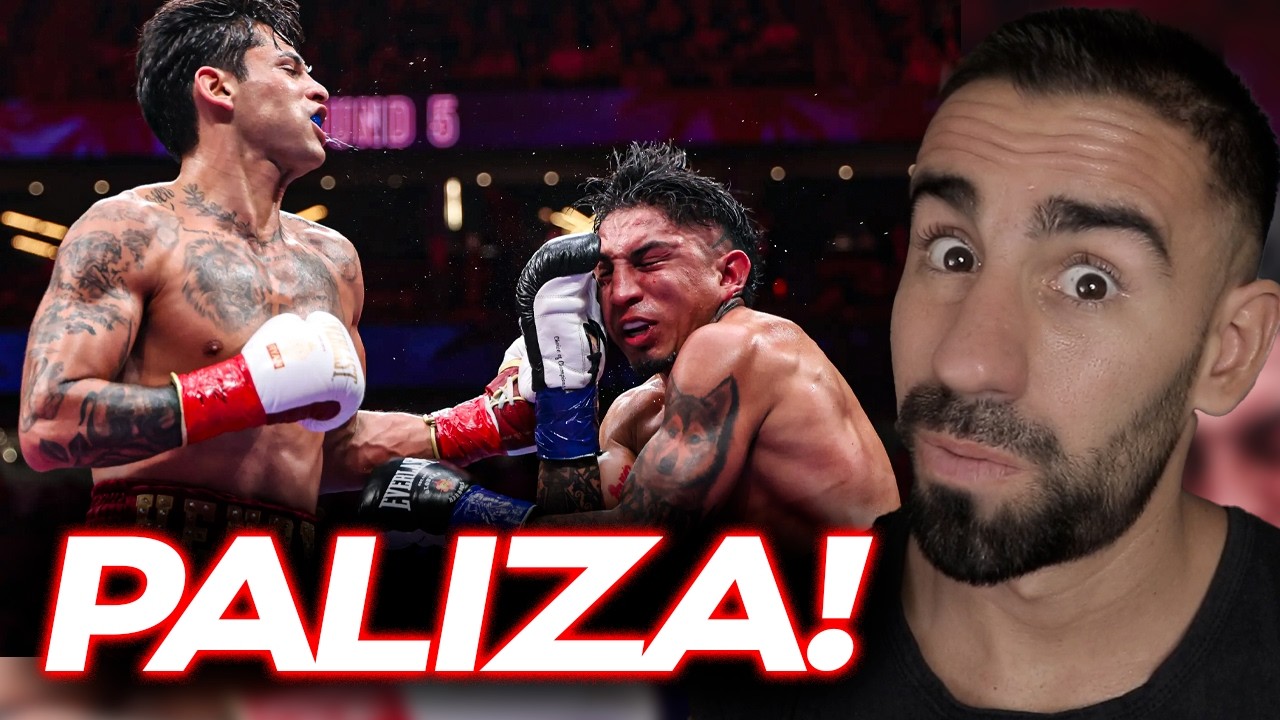 BRUTAL VICTORIA DE RYAN GARCÍA SOBRE MARIO BARRIOS
