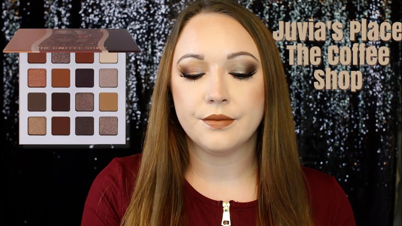 New Juvia's Place The Coffee Shop Eyeshadow Palette | 2 Looks 1 Palette