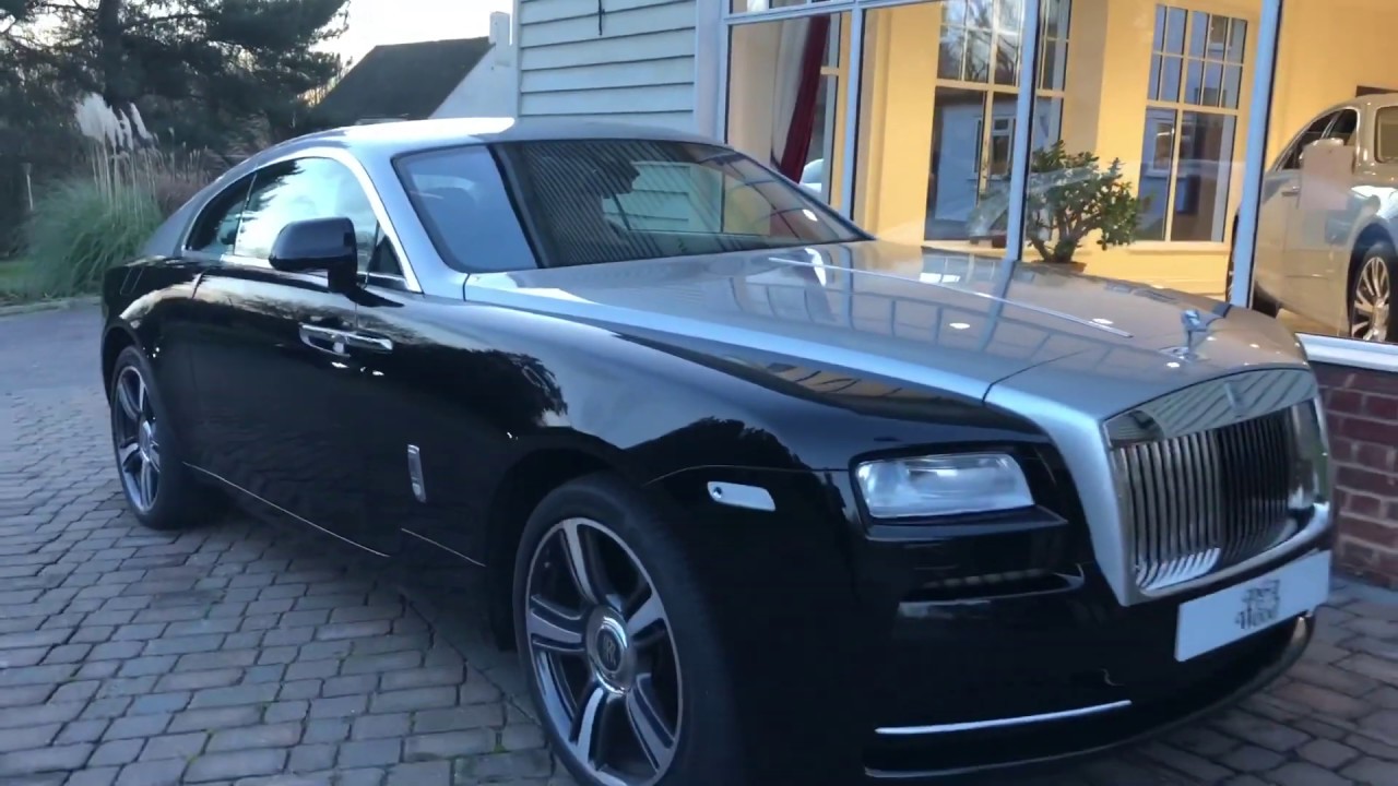 Rolls-Royce Wraith - Diamond Black with Silver