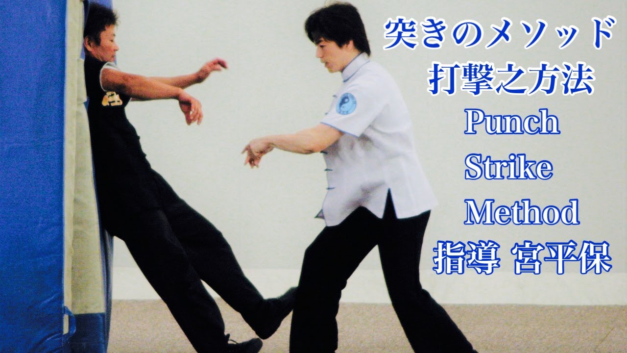 突きのメソッド　打撃之方法　PUNCH・STRIKE METHOD　宮平保先生指導