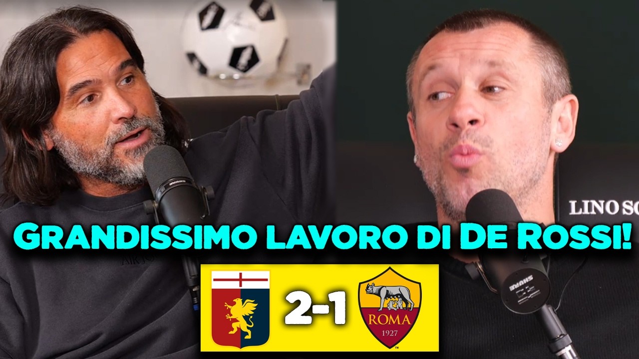 Genoa 2-1 Roma Cassano:La Roma proverà a vincere l’Europa League per entrare in Champions.